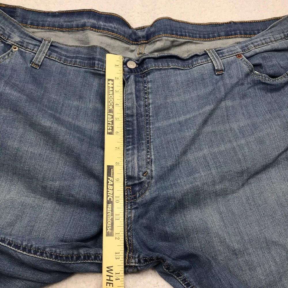 Levis 541 Jeans Men 56x30 (FIT 54x28) BIG TALL Athletic Taper Stretch Light Blue